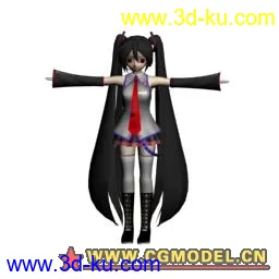 3D打印模型初音的图片