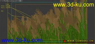 3D打印模型很漂亮的麦田场景的图片