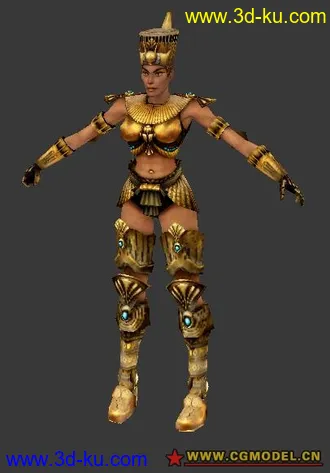 埃及人 模型加大贴图的图片