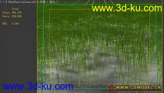 3D打印模型很漂亮的照片级芦苇荡场景的图片