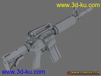 3D打印模型看看我的m4a1的图片