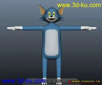 3D打印模型猫和老鼠之汤姆2的图片