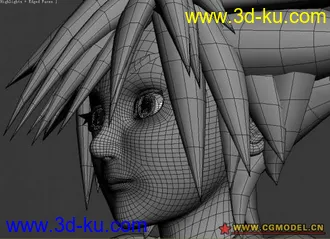 王国之心人物模型的图片