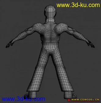 3D打印模型李小龙 望高手拍砖的图片