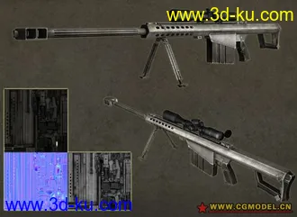 M 82a1 巴雷特，自制模型分享的图片