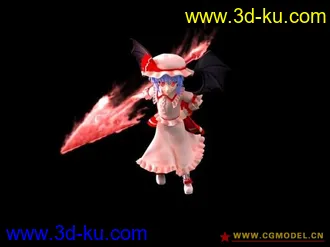 3D打印模型自己做的 蕾米莉亚 新手~鼓励鼓励啊的图片