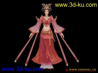 3D打印模型再发5个赤壁NPC+动作的图片