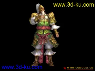 3D打印模型再发5个赤壁NPC+动作的图片