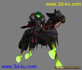 魔兽世界无头骑士模型分享 带动画的图片