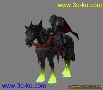 魔兽世界无头骑士模型分享 带动画的图片