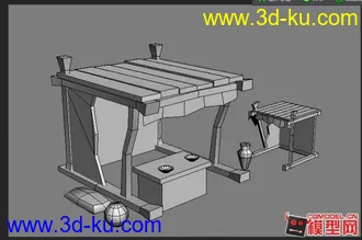 3D打印模型每日更新.第三话.水果摊...我是新手.请多多指教.的图片