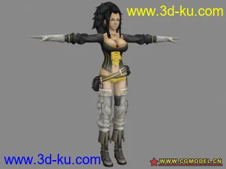 3D打印模型NO MORE HEROES 2 -Naomi的图片