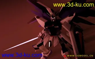 3D打印模型高达（练习作品）的图片