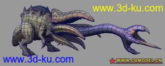 3D打印模型次世代怪獸的图片