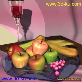 3D打印模型苹果的图片