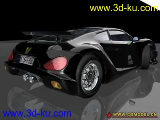 3D打印模型绝对帅气的跑车的图片