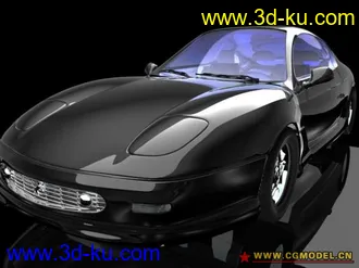 3D打印模型绝对帅气的跑车的图片