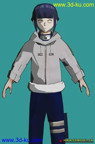 3D打印模型火影 小樱及雏田（sakura hinata）的图片