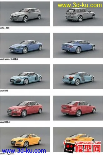 3D打印模型3d车模的图片