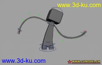 3D打印模型带绑定的Maya文件的图片