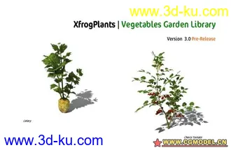 3D打印模型MAYA植物的图片