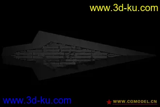 3D打印模型执行者号超级歼星舰的图片