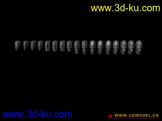 3D打印模型超经典 头部布线 步骤 好东西大家分享的图片