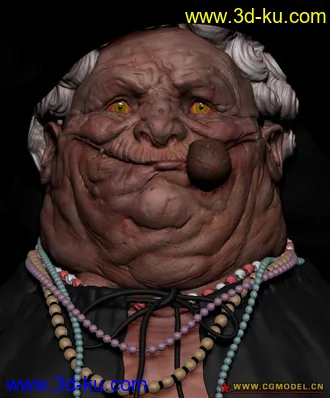 3D打印模型Character Maya Model .OBJ的图片