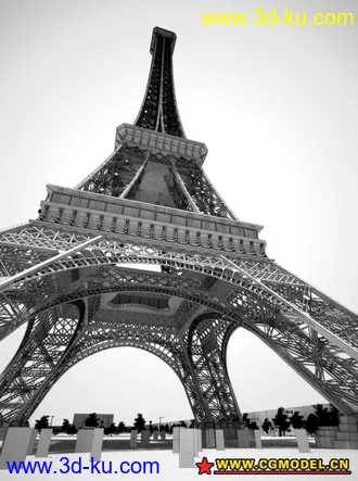 3D打印模型埃菲尔铁塔（修正版）的图片