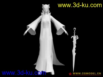 3D打印模型游戏人物的图片