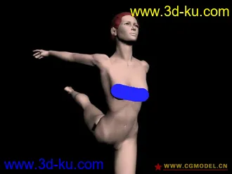 3D打印模型漂亮舞蹈女人的图片