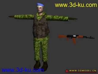 3D打印模型游戏人物的图片