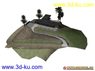 3D打印模型GTA SA的山顶别墅的图片