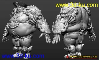 3D打印模型次世代原创角色的图片