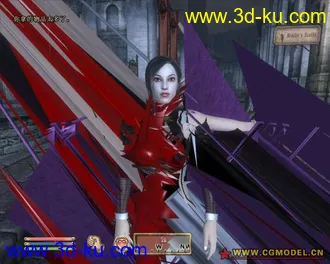 3D打印模型TAKI 刀魂 人物 3DS max的图片