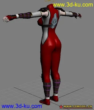 3D打印模型TAKI 刀魂 人物 3DS max的图片