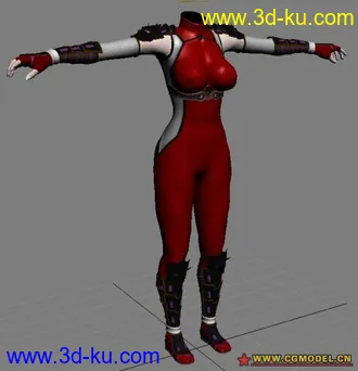 3D打印模型TAKI 刀魂 人物 3DS max的图片