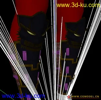 3D打印模型TAKI 刀魂 人物 3DS max的图片