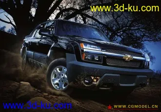 3D打印模型福音，超精度雪佛莱Chevrolet_Avalanche的图片