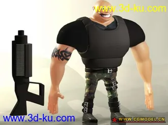 3D打印模型Policia的图片