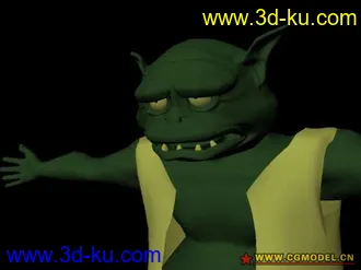 3D打印模型鸟山明版哥布林精模的图片