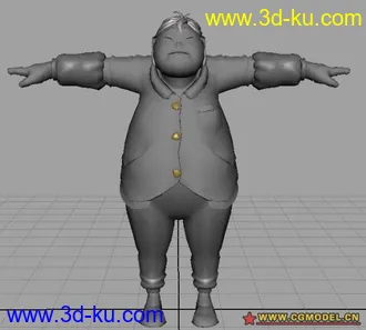 卡通模型--一個胖妞的图片