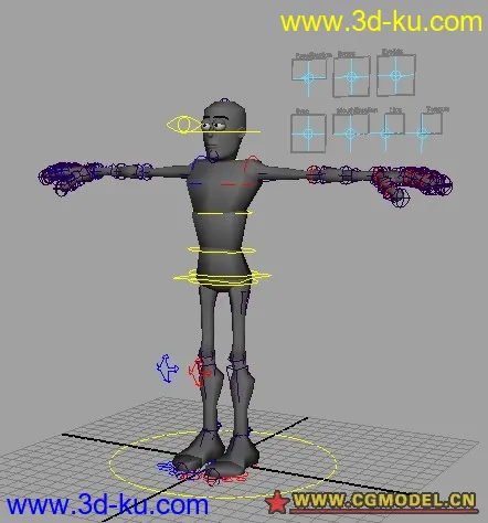 动画训练基础模型 --  LowMan_Complex的图片1