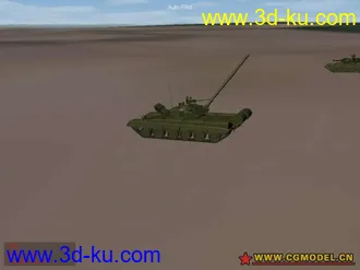 3D打印模型T-80的图片