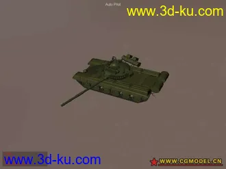 3D打印模型T-80的图片