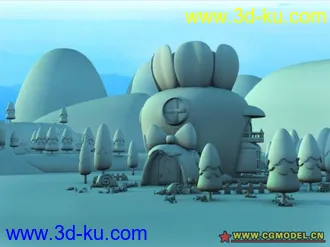 3D打印模型一组简单的天光的图片