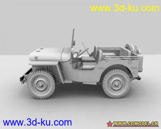 3D打印模型威利斯 jeep的图片