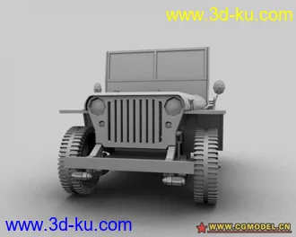 3D打印模型威利斯 jeep的图片