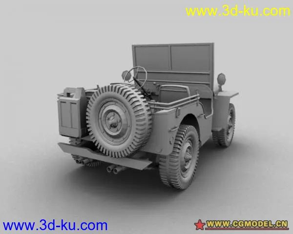 威利斯 jeep模型的图片3