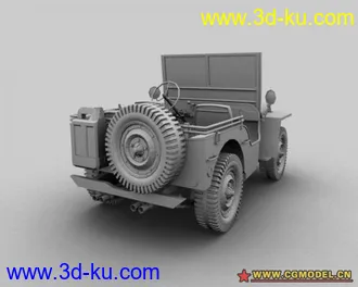 3D打印模型威利斯 jeep的图片